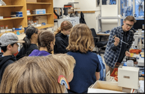 Baker Demonstration School visits Northwestern Laboratories